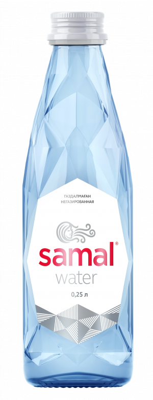 Вода Samal 0,25 л Стекло